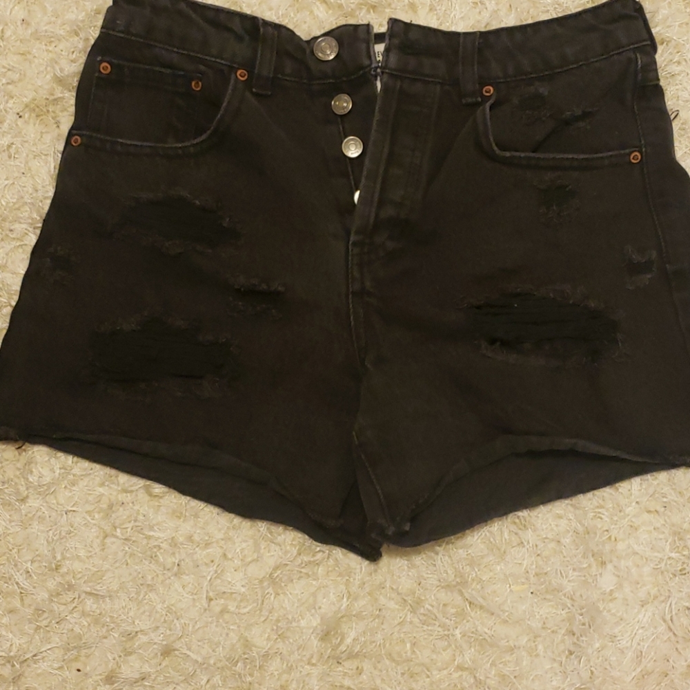 Black shorts